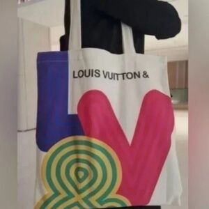 NEW Louis Vuitton Canvas Eco Tote Bag Shenzhen 2022 Exhibition